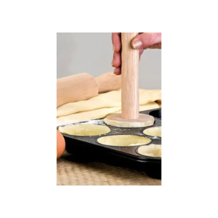 Poussoir à tartelettes en bois-Cerf Dellier New