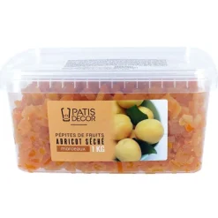 Pépites d'abricots séchés 1 kg - DDM 08/24-Cerf Dellier Sale