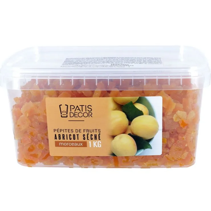 Pépites d'abricots séchés 1 kg - DDM 08/24-Cerf Dellier Sale