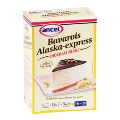 Préparation bavarois chocolat blanc Alaska 1 kg-Cerf Dellier Best