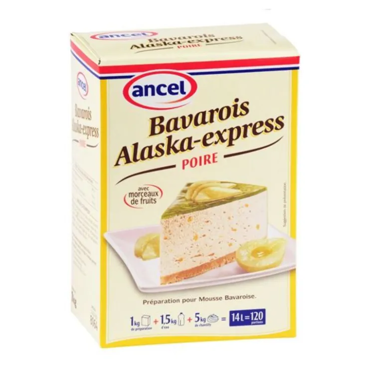 Préparation bavarois poire Alaska Express 1 kg-Cerf Dellier Online