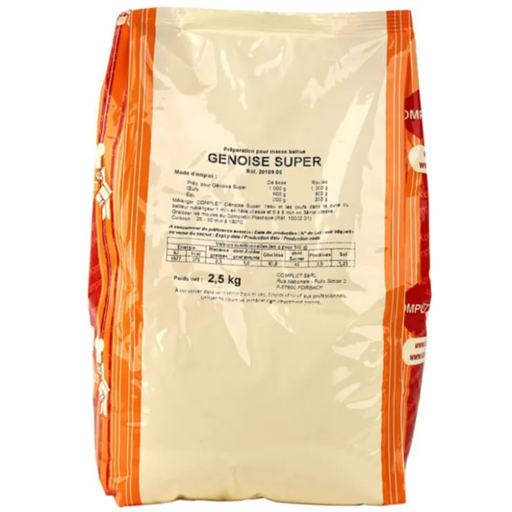 Préparation Génoise Super 2,5 kg-Cerf Dellier Discount