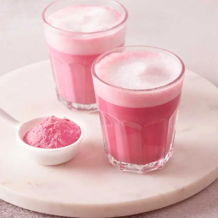 Préparation instantanée pour boisson Chaï Latte saveur framboise - 300 g-Cerf Dellier Hot