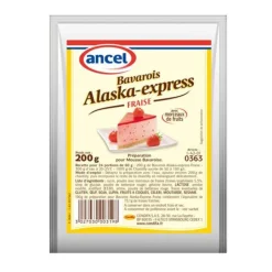 Préparation mousse bavaroise fraise Alaska 200 g-Cerf Dellier Discount