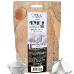 Préparation pour meringue 250 g-Cerf Dellier Discount