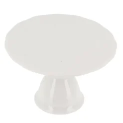 Présentoir cupcake individuel blanc en céramique - Ø 10 cm-Cerf Dellier Best