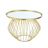 Présentoir gâteau miroir pied boule doré ø 26 cm-Cerf Dellier Best