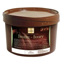 Pâte à glacer ivoire Barry 5 kg-Cerf Dellier Discount