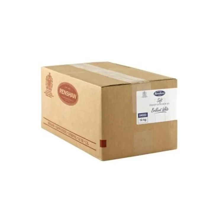 Pâte à sucre blanche Renshaw 10 kg-Cerf Dellier Best