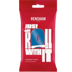 Pâte à sucre Bleu Atlantique Renshaw 250 g-Cerf Dellier New