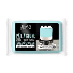 Pâte à sucre bleu ciel 250 g - DDM 12/24-Cerf Dellier Online