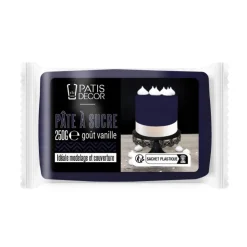 Pâte à sucre bleu marine 250 g-Cerf Dellier Clearance