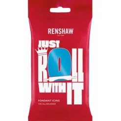 Pâte à sucre Bleu Turquoise Renshaw 250 g-Cerf Dellier Hot