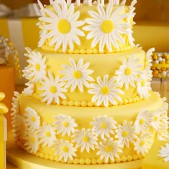Pâte à sucre jaune étalée-Cerf Dellier Online