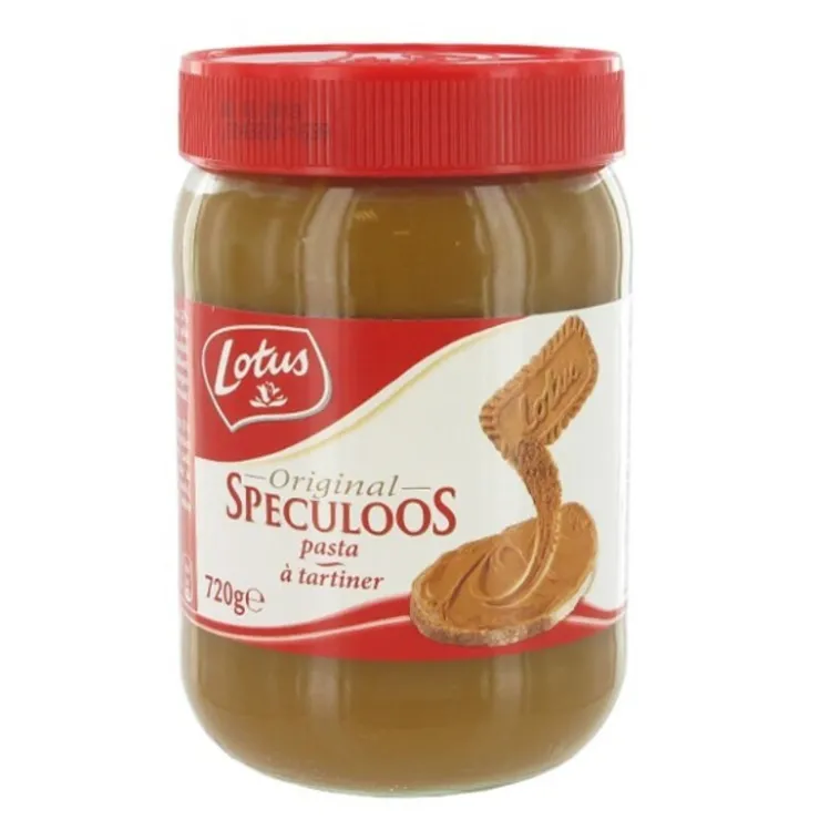 Pâte de Spéculoos Lotus 720 g-Cerf Dellier Online