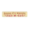 Rectangle Chocolat blanc Bonne Fête Maman (x66)-Cerf Dellier Online