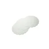 Rond carton festonné blanc (x250)-Cerf Dellier New