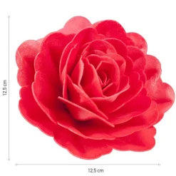 Rose rouge géante azyme-Cerf Dellier Clearance