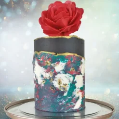 Rose rouge géante azyme-Cerf Dellier Clearance