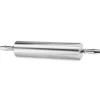 Rouleau à pâte aluminium avec poignées tournantes 38 cm diamêtre 9 cm-Cerf Dellier Clearance