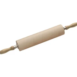 Rouleau à pâte avec poignées en hêtre diamêtre 8 cm 35 cm-Cerf Dellier Best