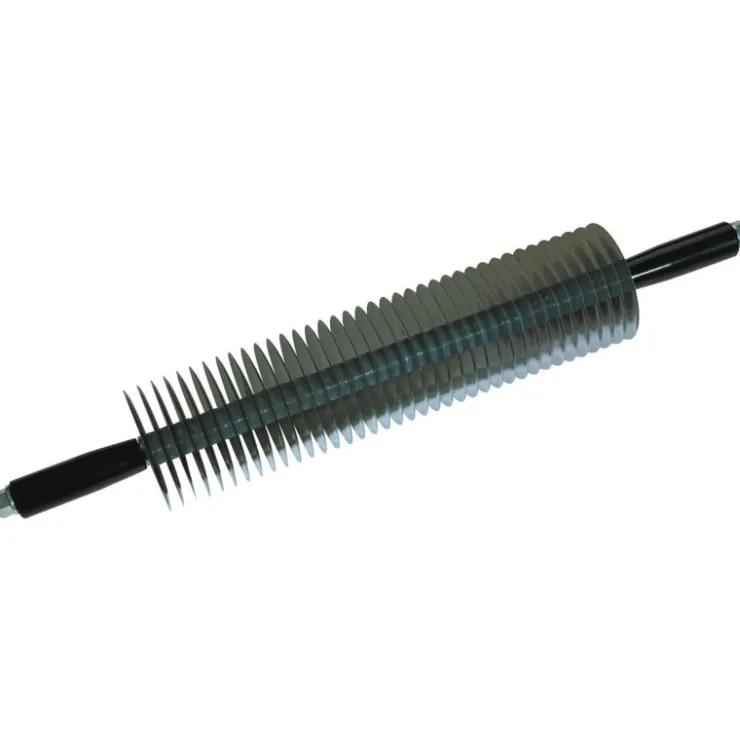 Rouleau coupe-bandes à 38 disques inox espacement 1 cm-Cerf Dellier New