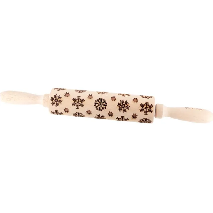 Rouleau empreintes Flocons-Cerf Dellier Discount