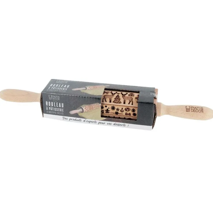Rouleau empreintes Winter-Cerf Dellier Hot