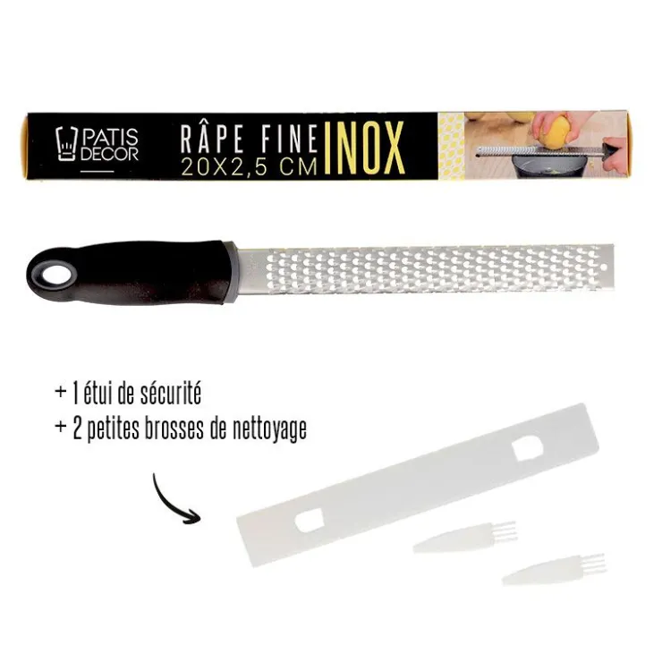 Râpe fine inox-Cerf Dellier