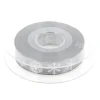 Ruban Flocons gris 15 mm (20 m)-Cerf Dellier Discount
