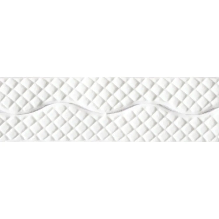Ruban pâte à sucre losanges h 3 cm (2,5 m)-Cerf Dellier Best