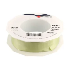 Ruban vert anis 25 mm (20 m)-Cerf Dellier Clearance
