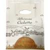 Sac à galette kraft blanchi (x100)-Cerf Dellier Online