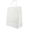 Sac en papier blanc - 25x12x33 cm-Cerf Dellier Best