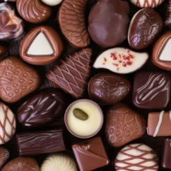 Sachets bonbons flocons dorés + liens - 14 x 23 cm (x 10)-Cerf Dellier Best