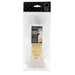 Sachets polypropylène 12 x 26cm fond carton + liens (x10)-Cerf Dellier Sale