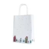 Sacs papier village de Noël (x25)-Cerf Dellier Online