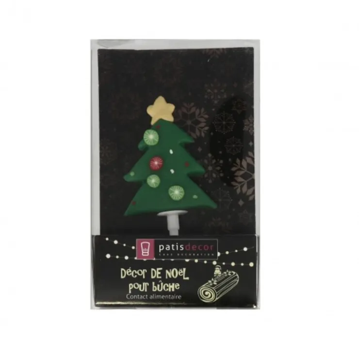 Sapin de Noël décoré sur pique-Cerf Dellier Best