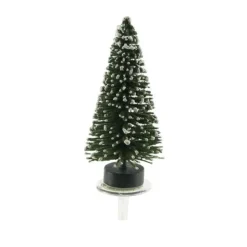 Sapins vert neige sur pique (x30)-Cerf Dellier
