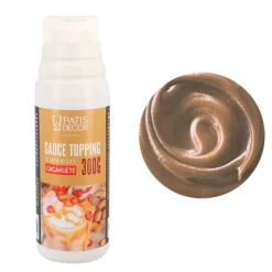 Sauce topping saveur cacahuète 300g-Cerf Dellier Hot