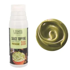 Sauce topping saveur pistache 300g-Cerf Dellier