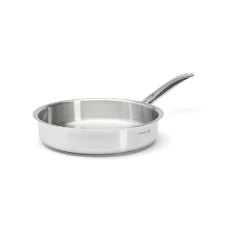 Sauteuse à queue en inox Prim'Appety 28 cm-Cerf Dellier