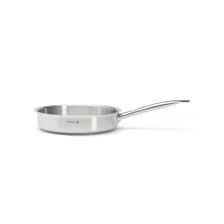 Sauteuse à queue en inox Prim'Appety 28 cm-Cerf Dellier