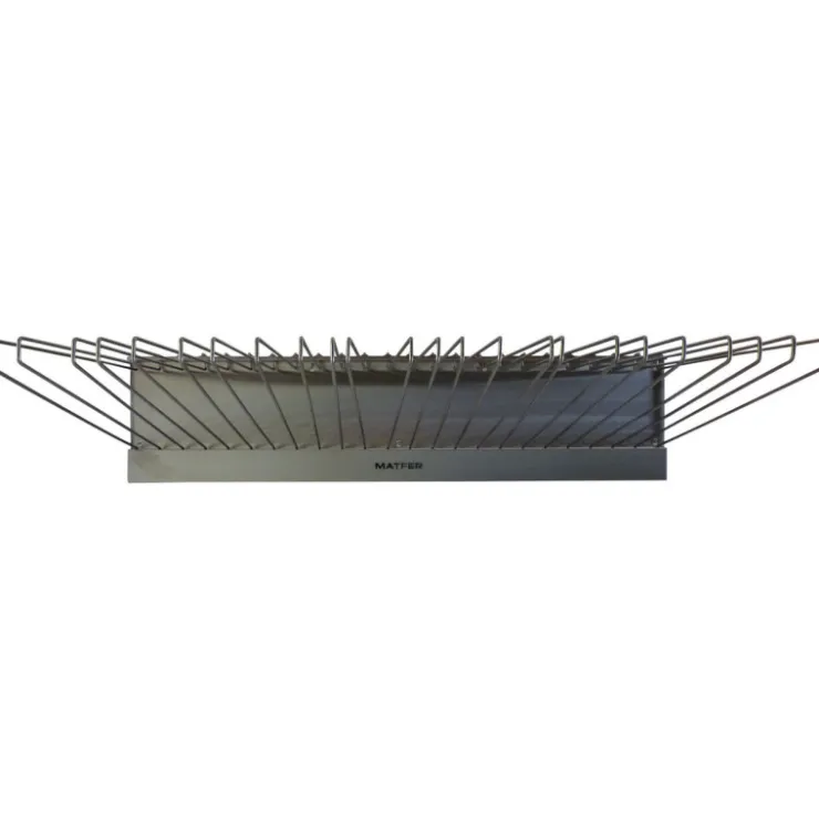 Séchoir inox mural pour toiles à couches 24 barres 1,5 m-Cerf Dellier New