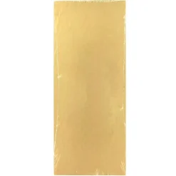 Semelles à bûche or 24 x 10 cm (x5)-Cerf Dellier New
