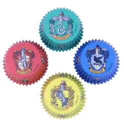 Set de caissettes cupcakes " Maisons Harry Potter" (x60)-Cerf Dellier Clearance