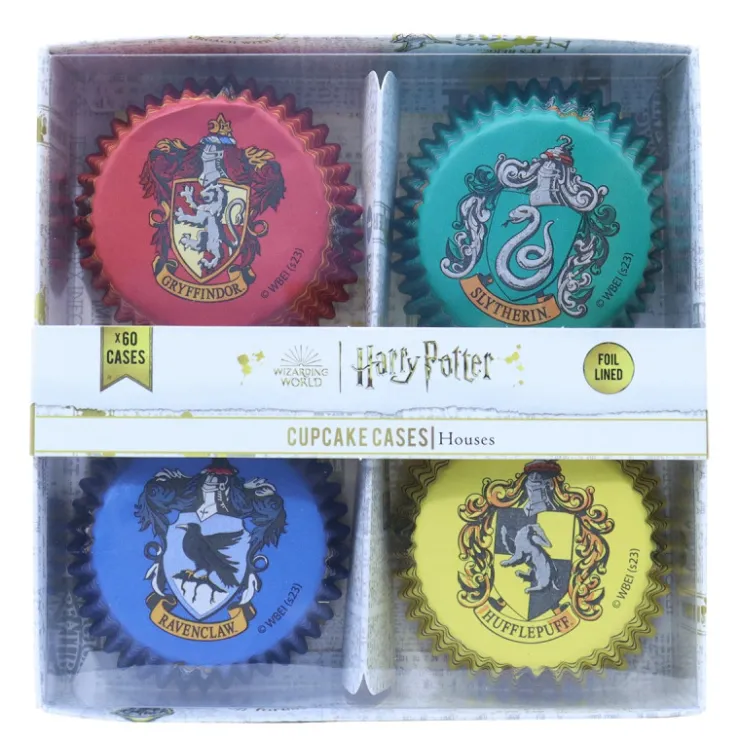 Set de caissettes cupcakes " Maisons Harry Potter" (x60)-Cerf Dellier Clearance