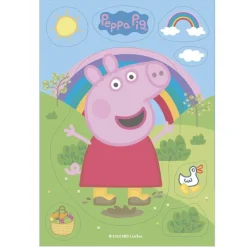Silhouettes en azyme Peppa Pig-Cerf Dellier New