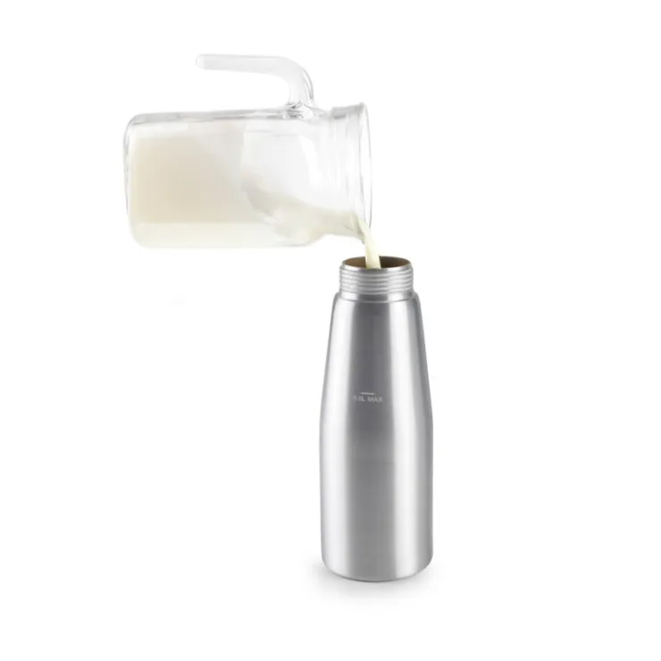 Siphon à crème argent-Cerf Dellier Discount