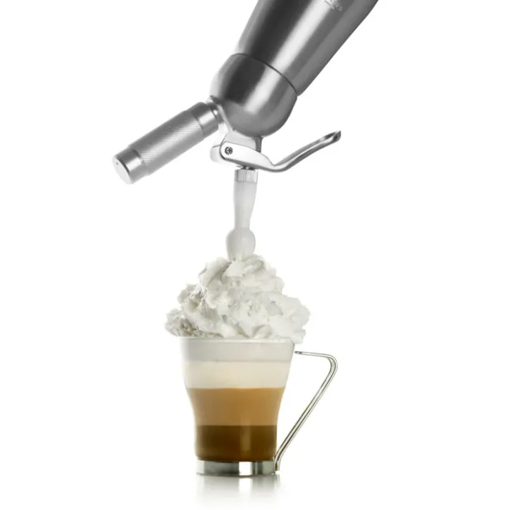 Siphon à crème argent-Cerf Dellier Discount